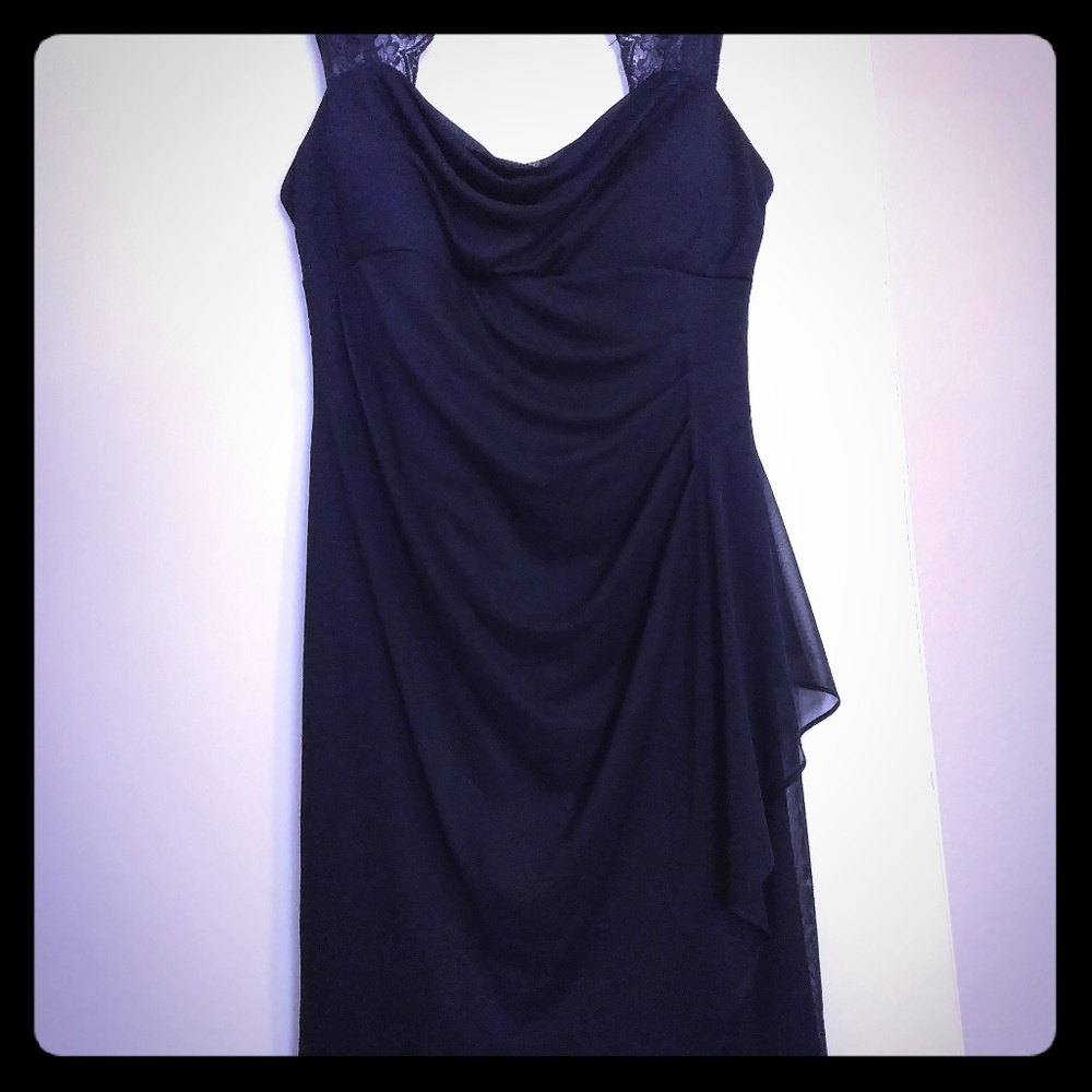 Scarlett Navy Blue Sheath Dress Size 12